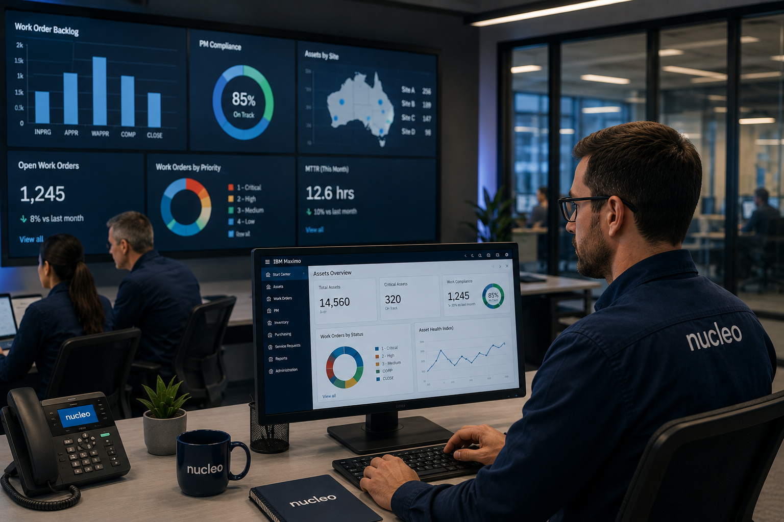 Ongoing IBM Maximo support, optimisation and performance improvement services